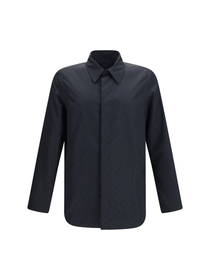 Gucci GG light silk faille Jacket - Black