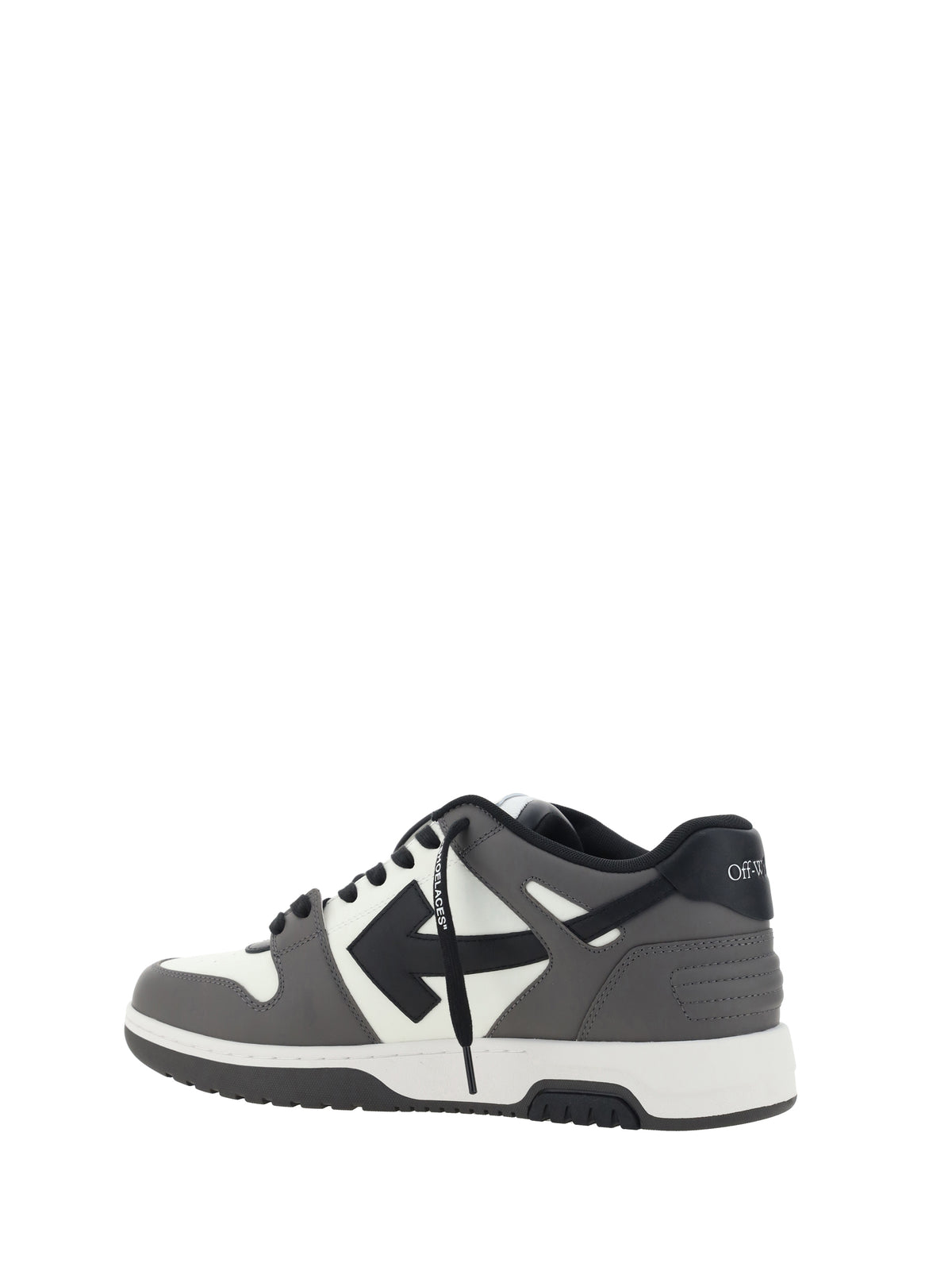 Off-White Out Of Officel leather Sneakers - Dark Grey - Black