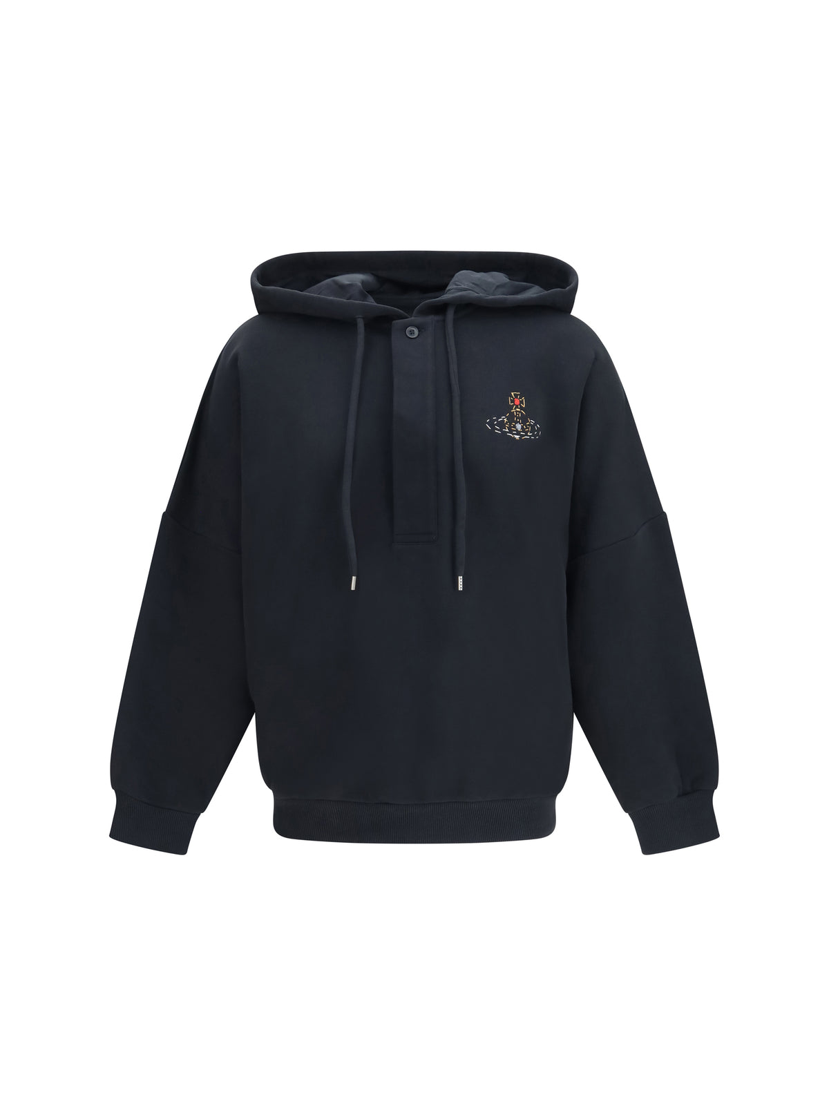 Vivienne Westwood Batwing Hooded Sweatshirt - Black