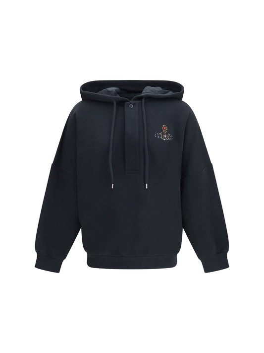 Vivienne Westwood Batwing Hooded Sweatshirt - Black