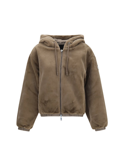 Moose Knuckles Eaton Bunny Reversible Hoodie - Ashen/Ashen