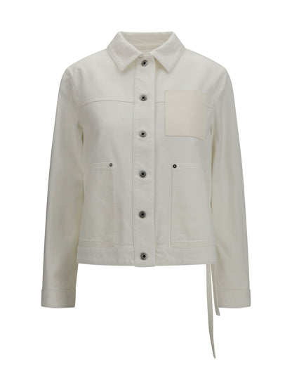 Loewe Workwear denim Jacket Loewe x Paula’s Ibiza - White