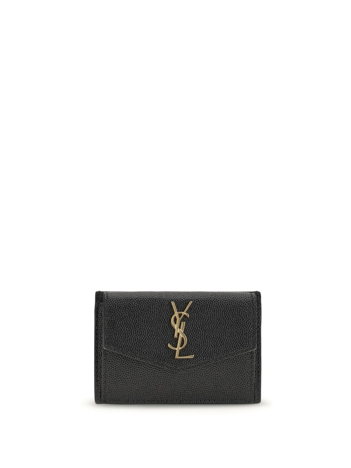 Saint Laurent Micro-grain leather Wallet - Black