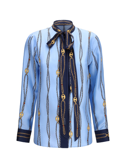 GUCCI Silk printed Shirt
