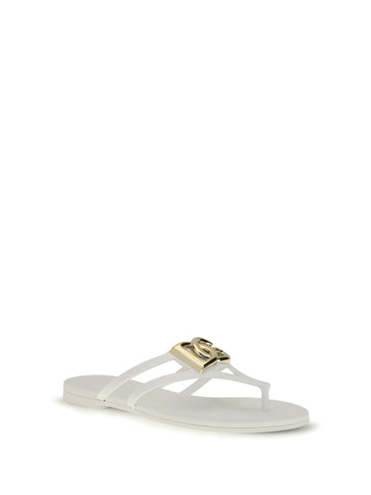 DOLCE & GABBANA Logo rubber Sandals
