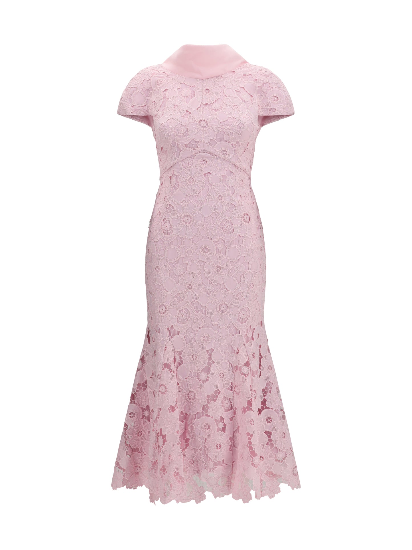 SELF-PORTRAIT Lace midi Dress