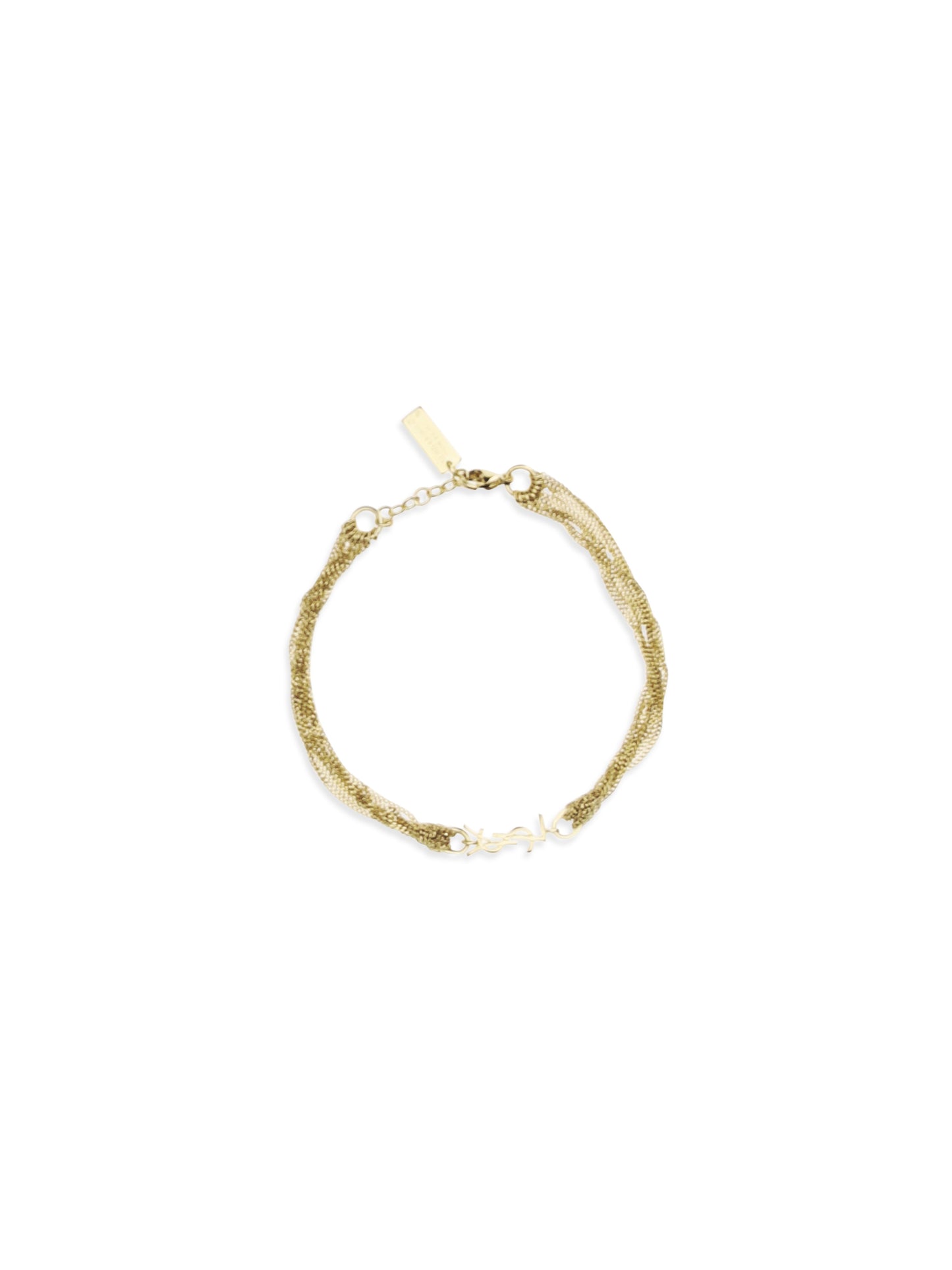 SAINT LAURENT Cassandre Tassel Bracelet