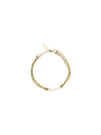 SAINT LAURENT Cassandre Tassel Bracelet