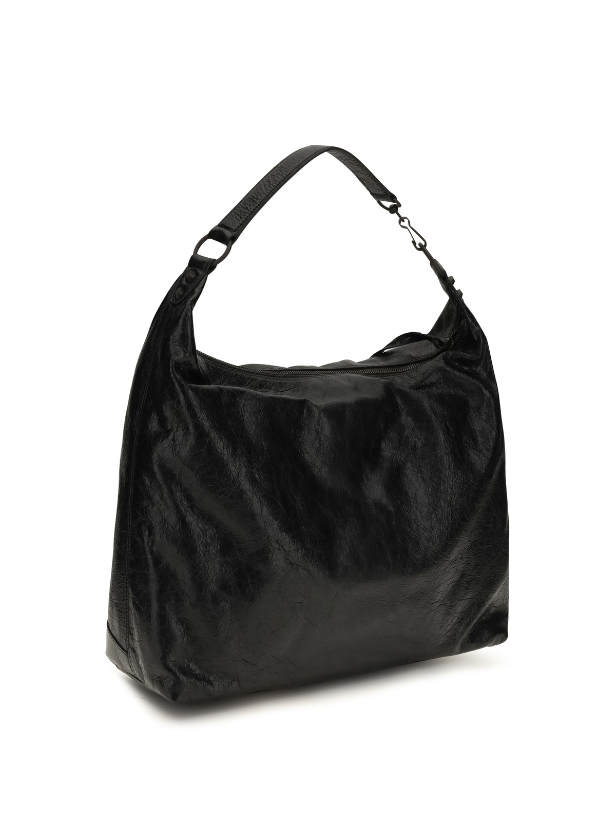Balenciaga Medium Le City Hobo Shoulder Bag - Black