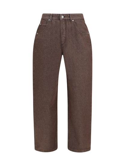 Jacquemus De-Nîmes Tempo Jeans - Brown