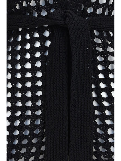Max Mara Pure Knitted Cardigan - Black