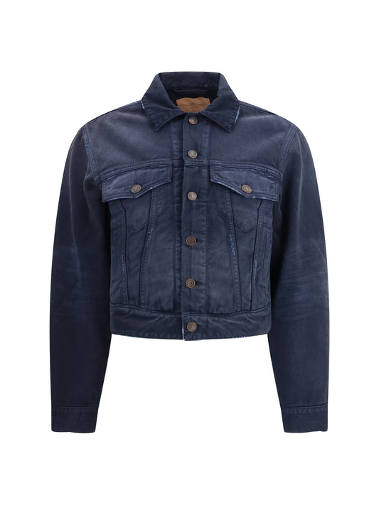 BALENCIAGA Curved-waist Trucker Jacket