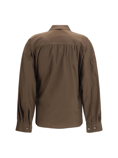 Lemaire Cotton blend Shirt - Truffle