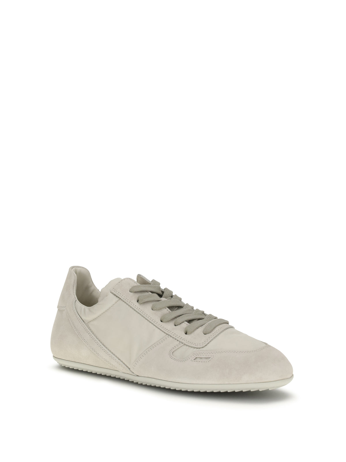 Rick Owens Fabric and leather Sneakers - Pearl