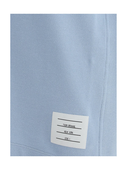 THOM BROWNE Polo whit iconic bands