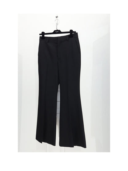 Celine KICK 3D FLARE TROUSERS - Black