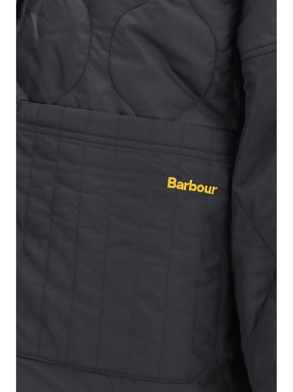 Barbour Reversible quilted Ravenshill Jacket - Black/Shadow Classic