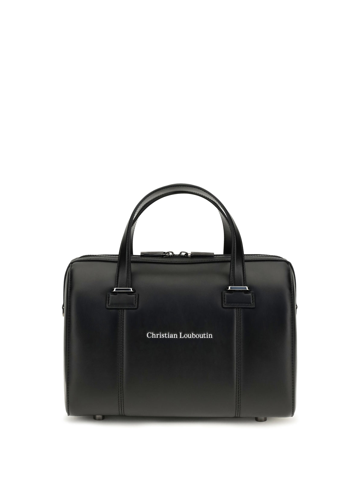 Christian Louboutin Small Tactical leather Handbag - Black