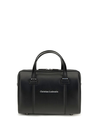 Christian Louboutin Small Tactical leather Handbag - Black