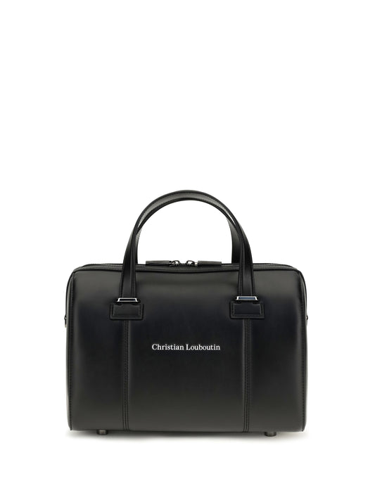 Christian Louboutin Small Tactical leather Handbag - Black