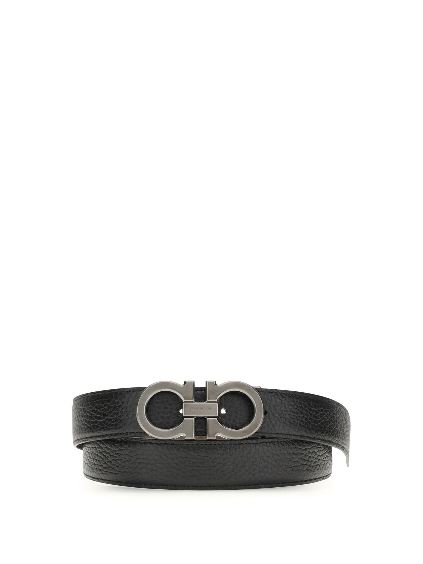 FERRAGAMO Reversible and adjustable Gancini Belt