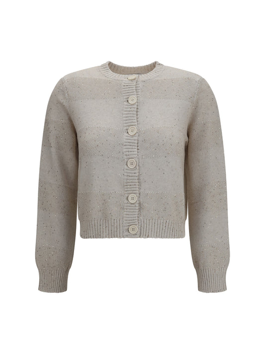 BRUNELLO CUCINELLI Long-sleeve crewneck cotton Sweater