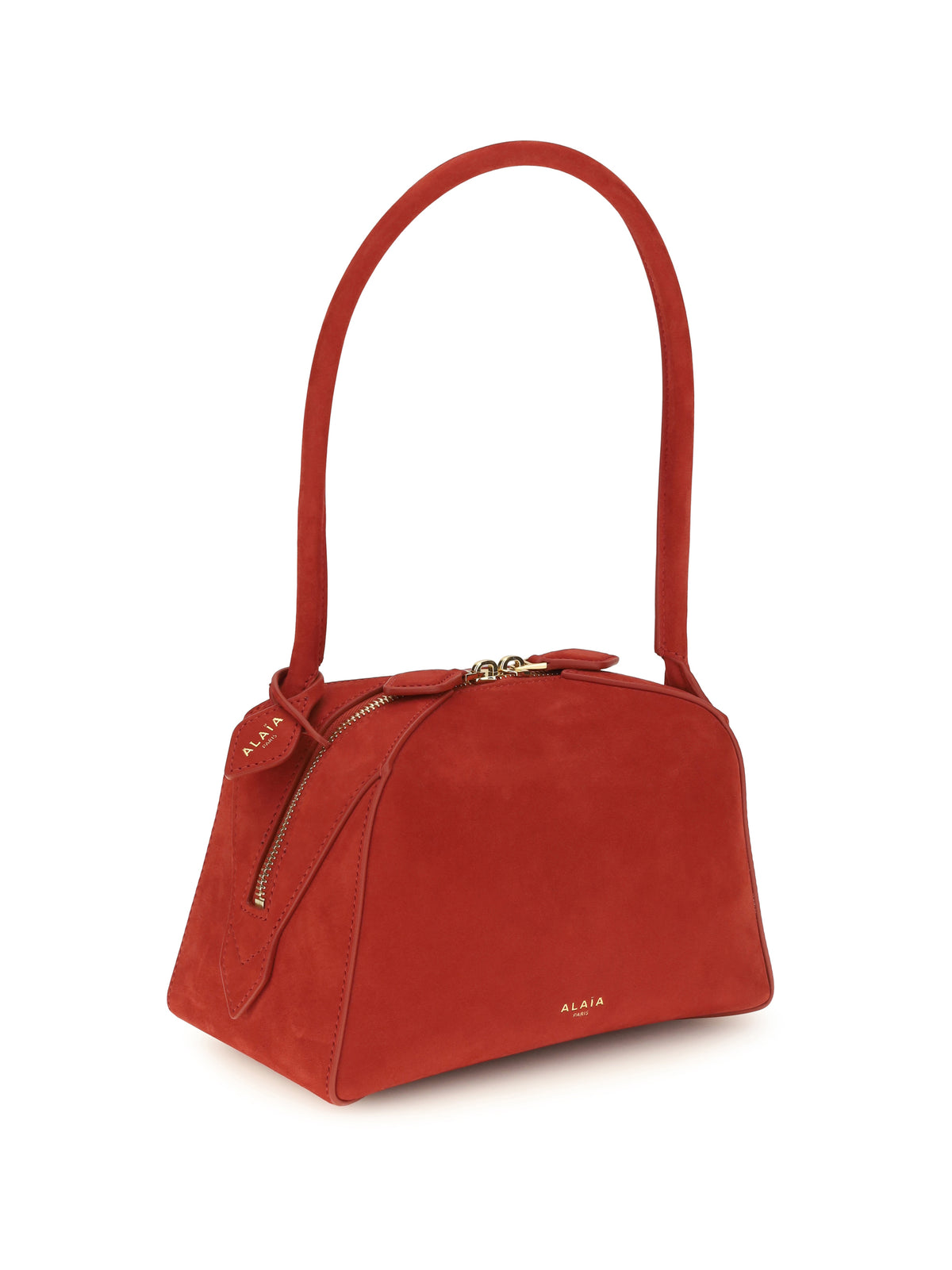 AlaïA Le Bouledogue Shoulder Bag small - Rouge Vif