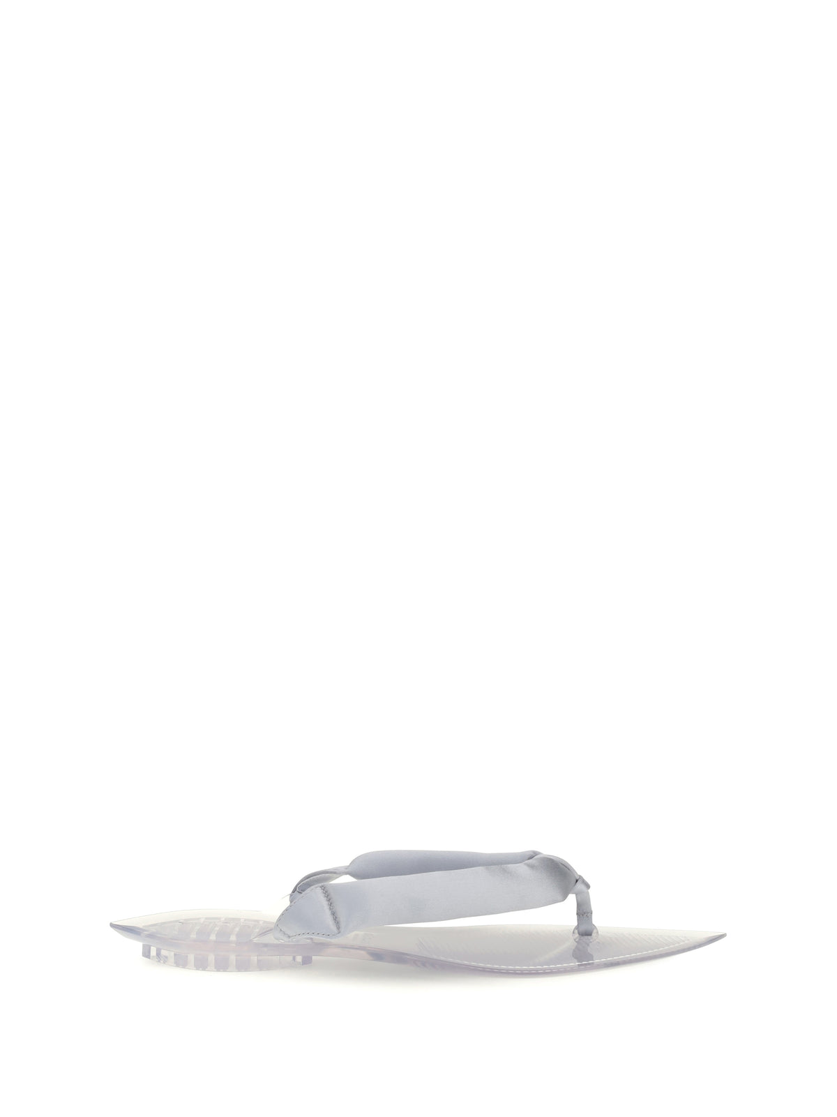 AlaïA Satin flip-flop Sandals - Argent 2