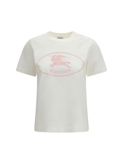 BURBERRY Knight-stamp cotton T-shirt