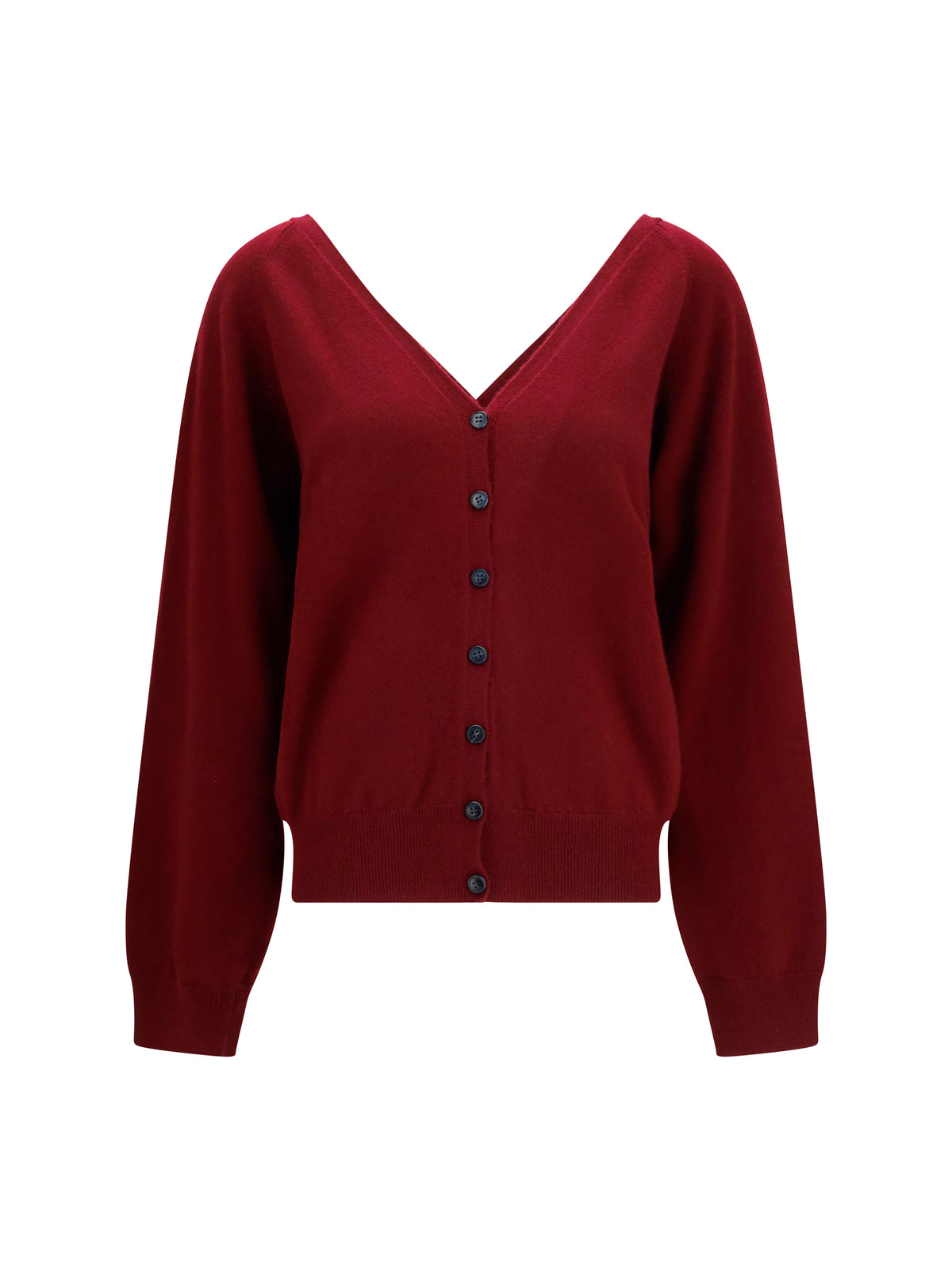 Lisa Yang Jiani cashmere Cardigan - Deep Plum