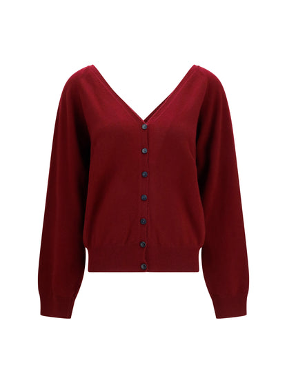 Lisa Yang Jiani cashmere Cardigan - Deep Plum