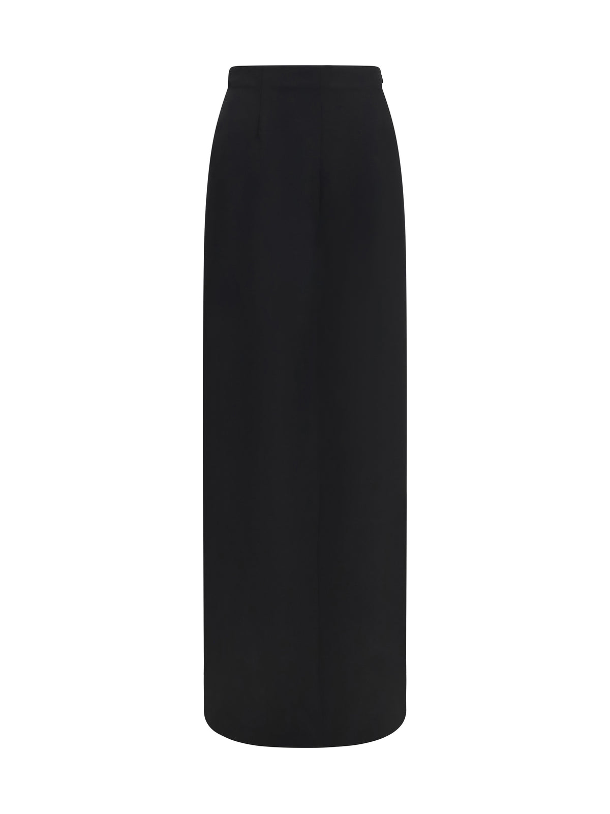 Maison Margiela Long Skirt with back slit - Black