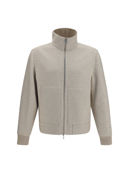 Brunello Cucinelli Double-face cashmere Jacket - Sand/Camel