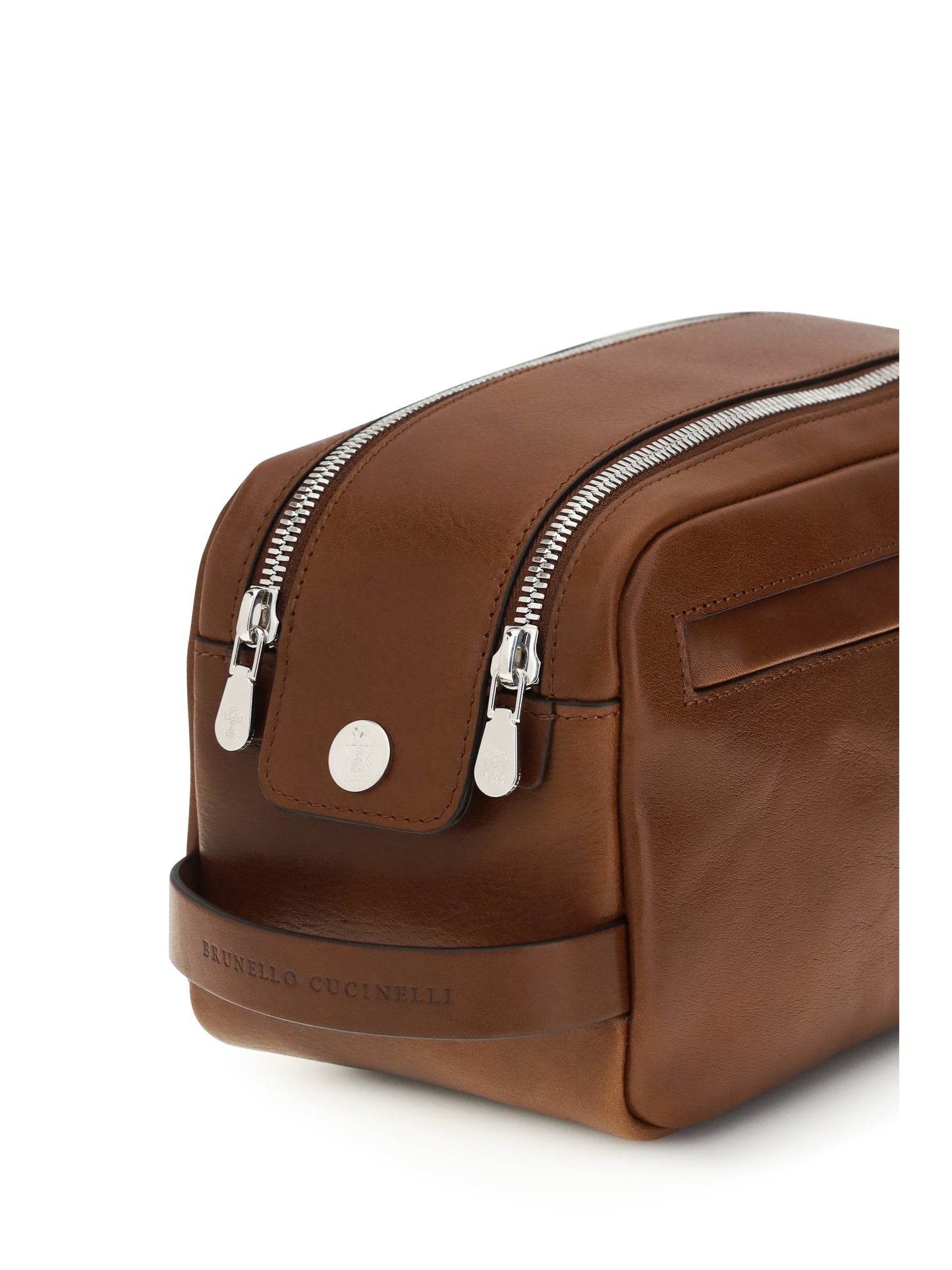 BRUNELLO CUCINELLI Leather Beauty Case