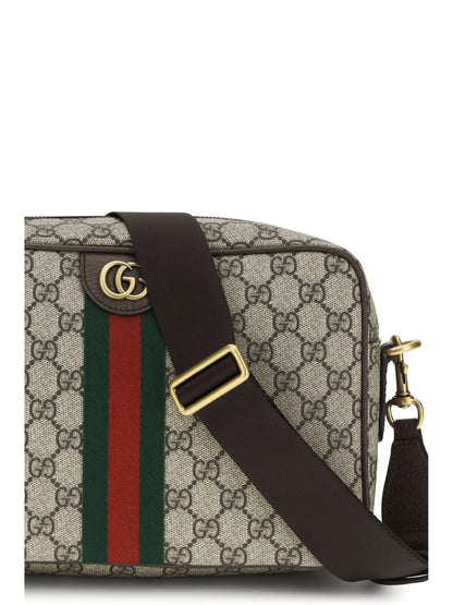GUCCI Printed canvas Shoulder Bag