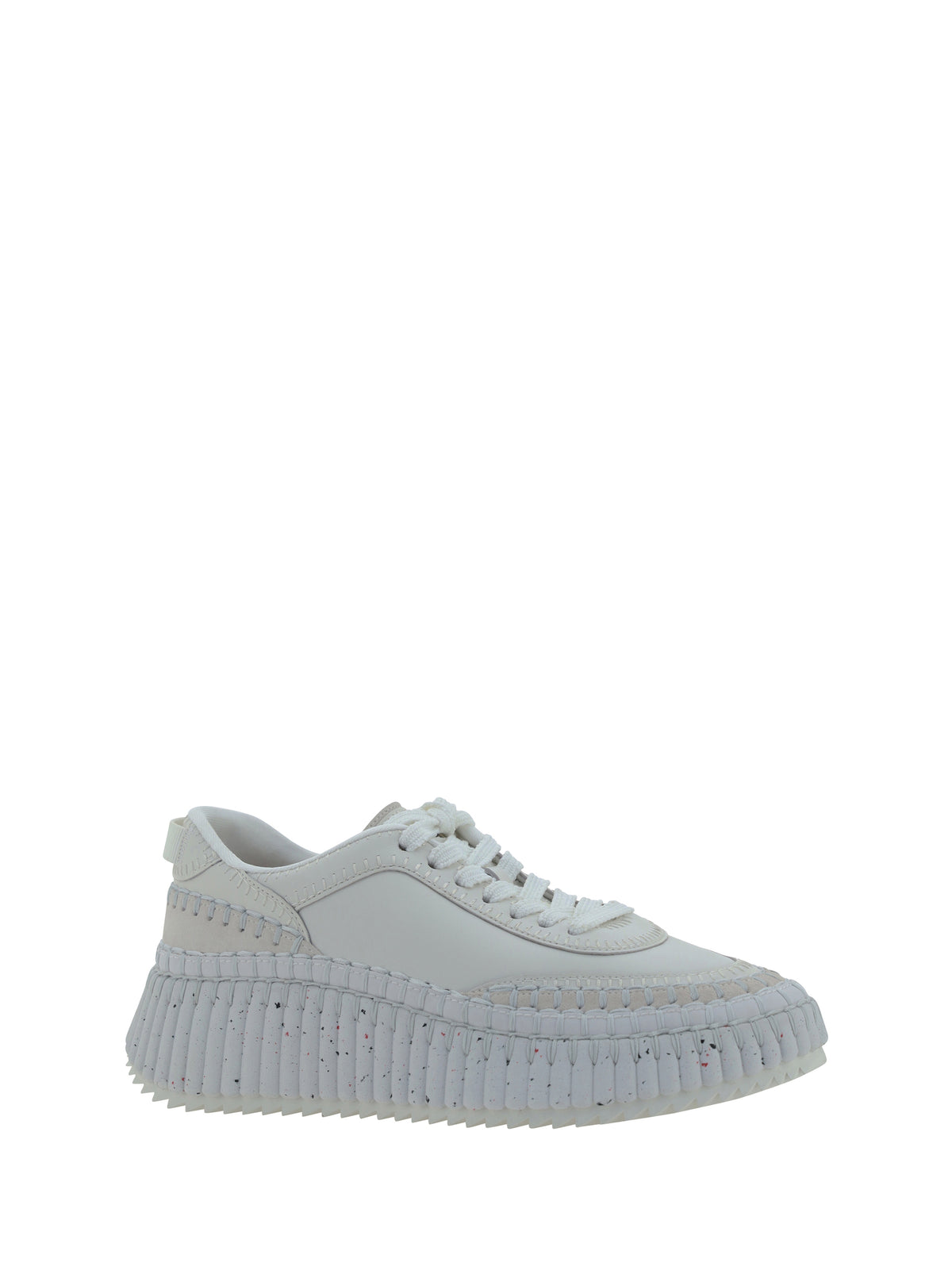 Chloé Nama Sneakers - Brilliant White