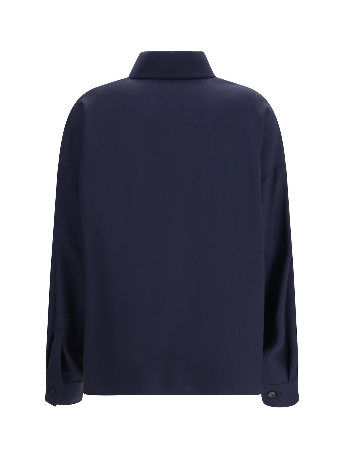 Weekend Max Mara Mulino cropped Shirt Jacket - Blue