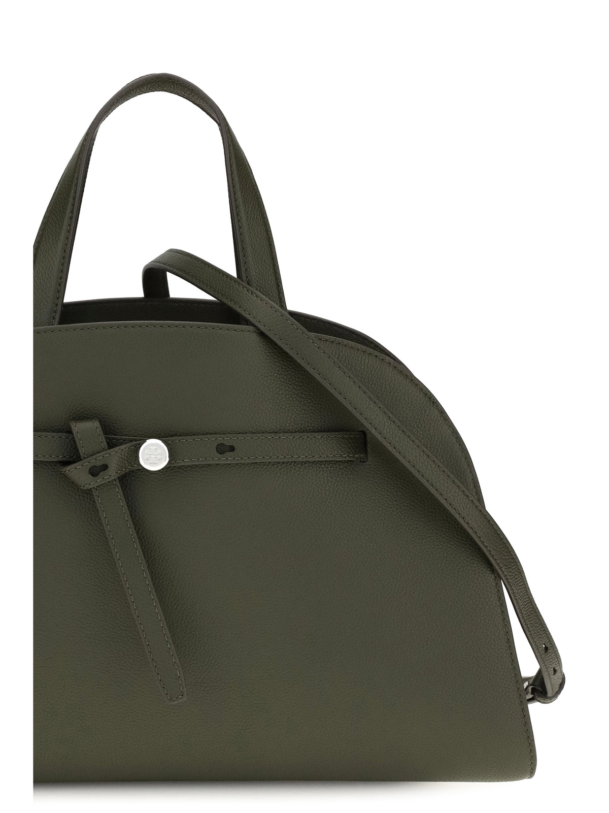 Tory Burch Romy calf leather Top Handle Bag - Leccio