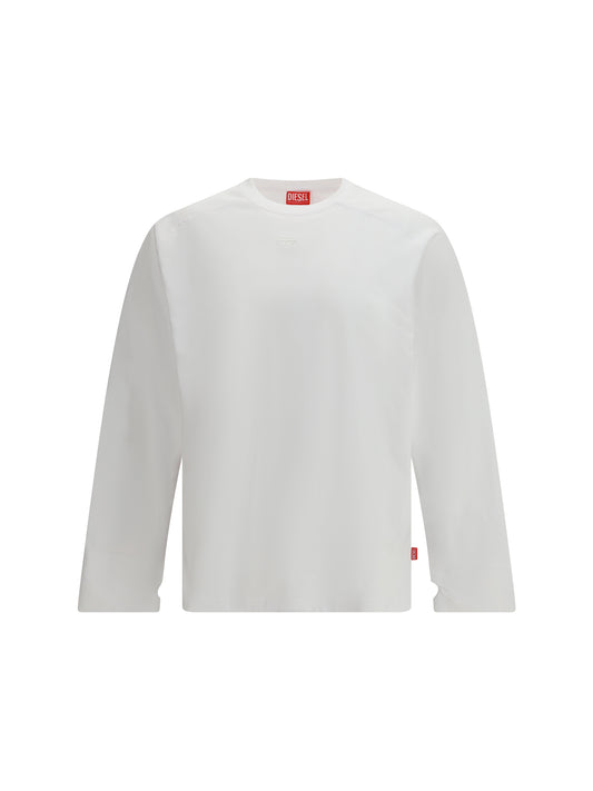 DIESEL T-Kristian long-sleeve T-shirt with raglan cut