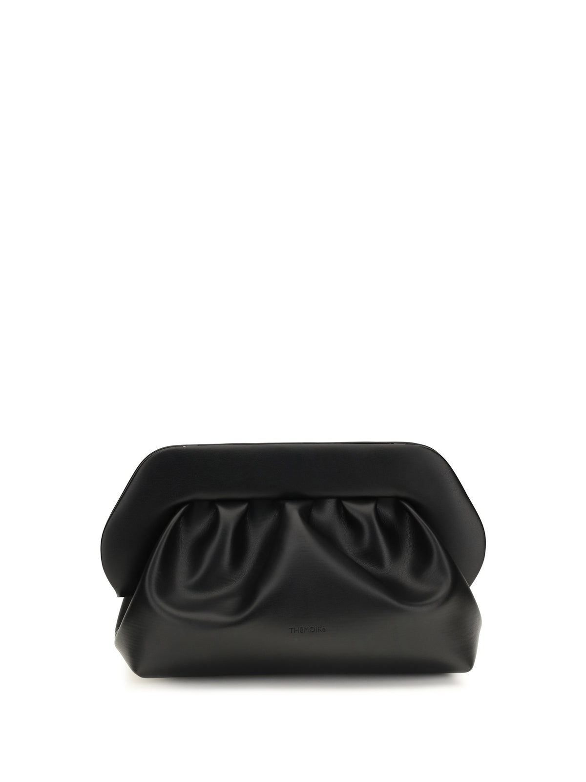 Themoirè Bios Vegan Fabric Clutch - Jet Black