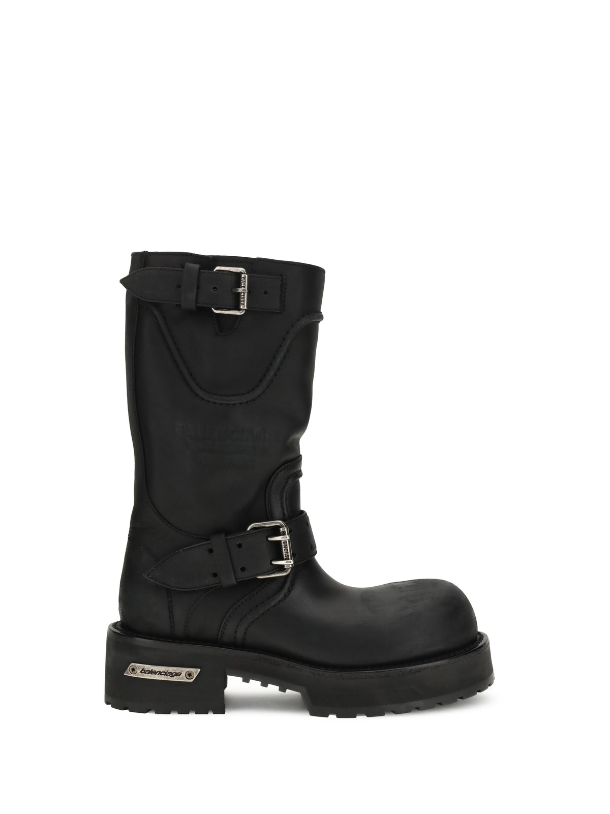 Balenciaga Venom Boots - Black/Silver