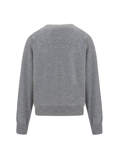Brunello Cucinelli V-neck cashmere Sweater - Ciottolo