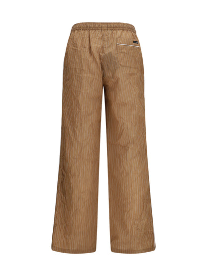 Dolce & Gabbana Vanity Pants in striped froissé fabric - Rigato