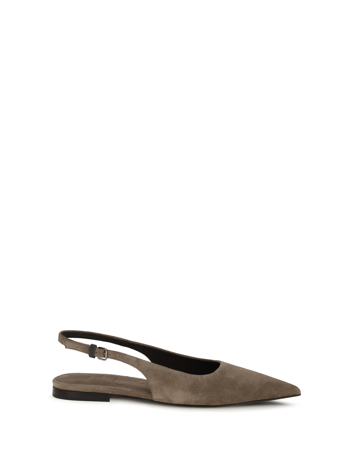 Brunello Cucinelli Suede Ballerinas - Shore