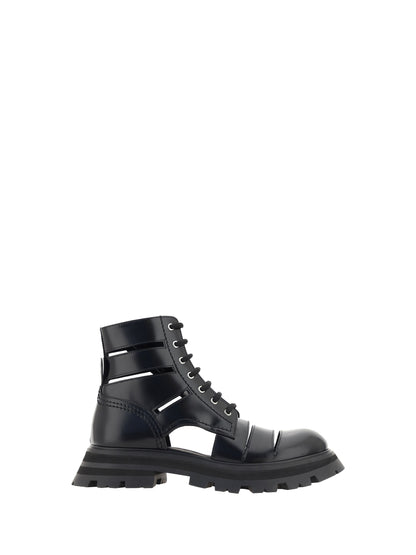 ALEXANDER McQUEEN Wander Combat Boots
