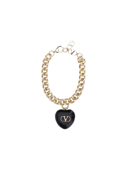 VALENTINO GARAVANI Coeur Royal chain Bracelet