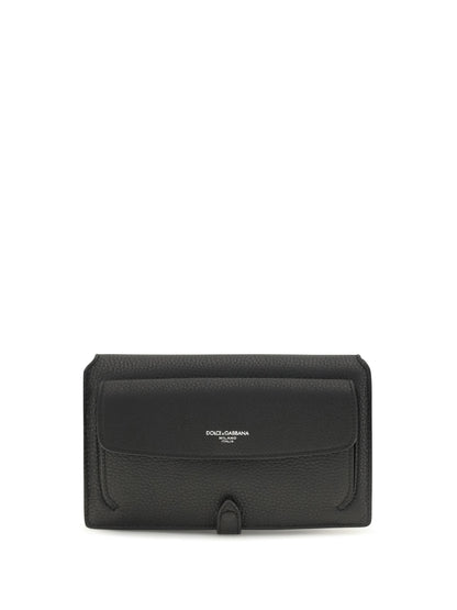 Dolce & Gabbana Calfskin Crossbody Minibag - Black