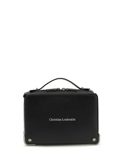 Christian Louboutin Small Tactical leather Handbag - Black