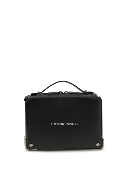 Christian Louboutin Small Tactical leather Handbag - Black