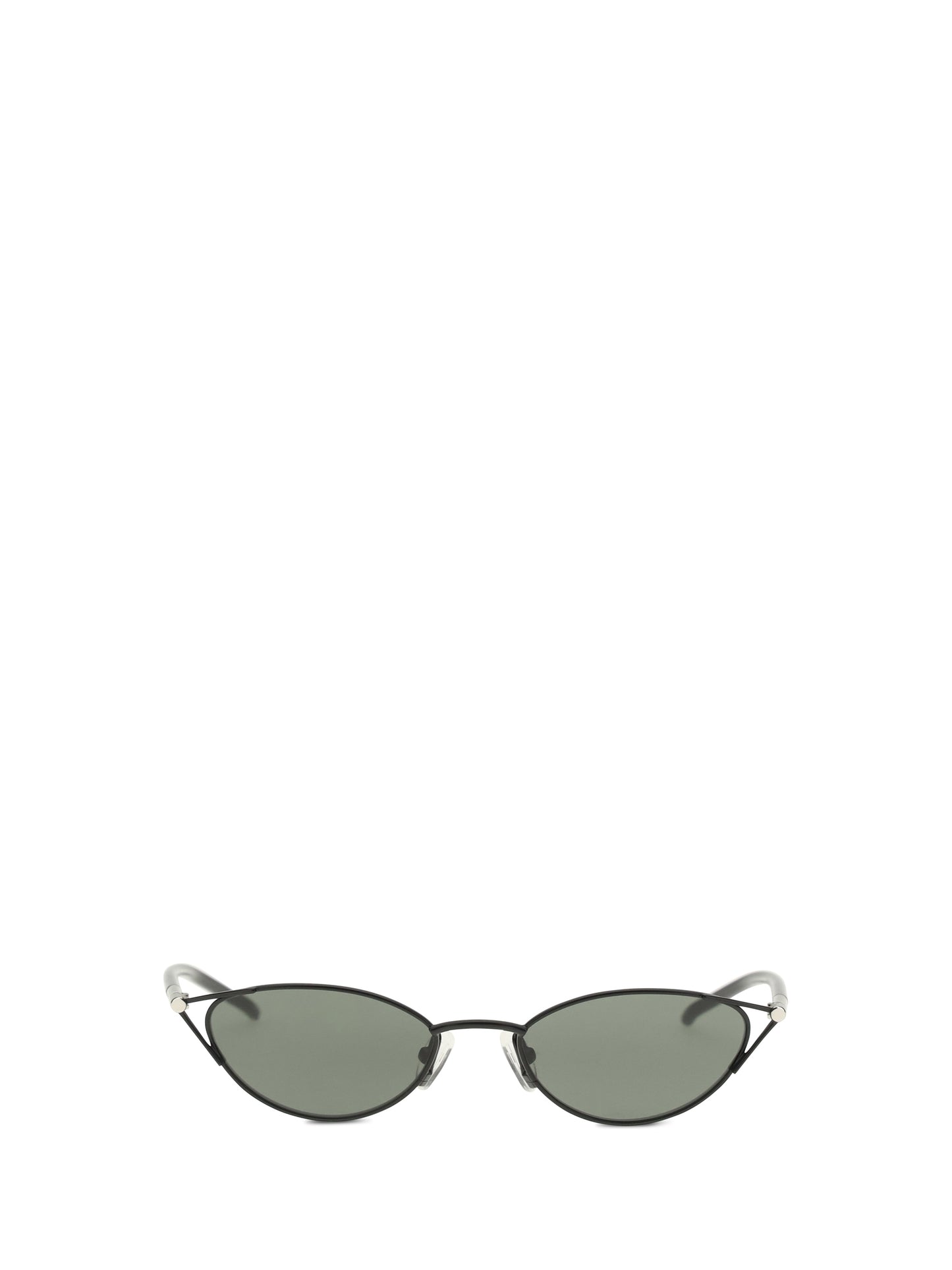 ALEXANDER McQUEEN Slim cat-eye Sunglasses with T-Bar